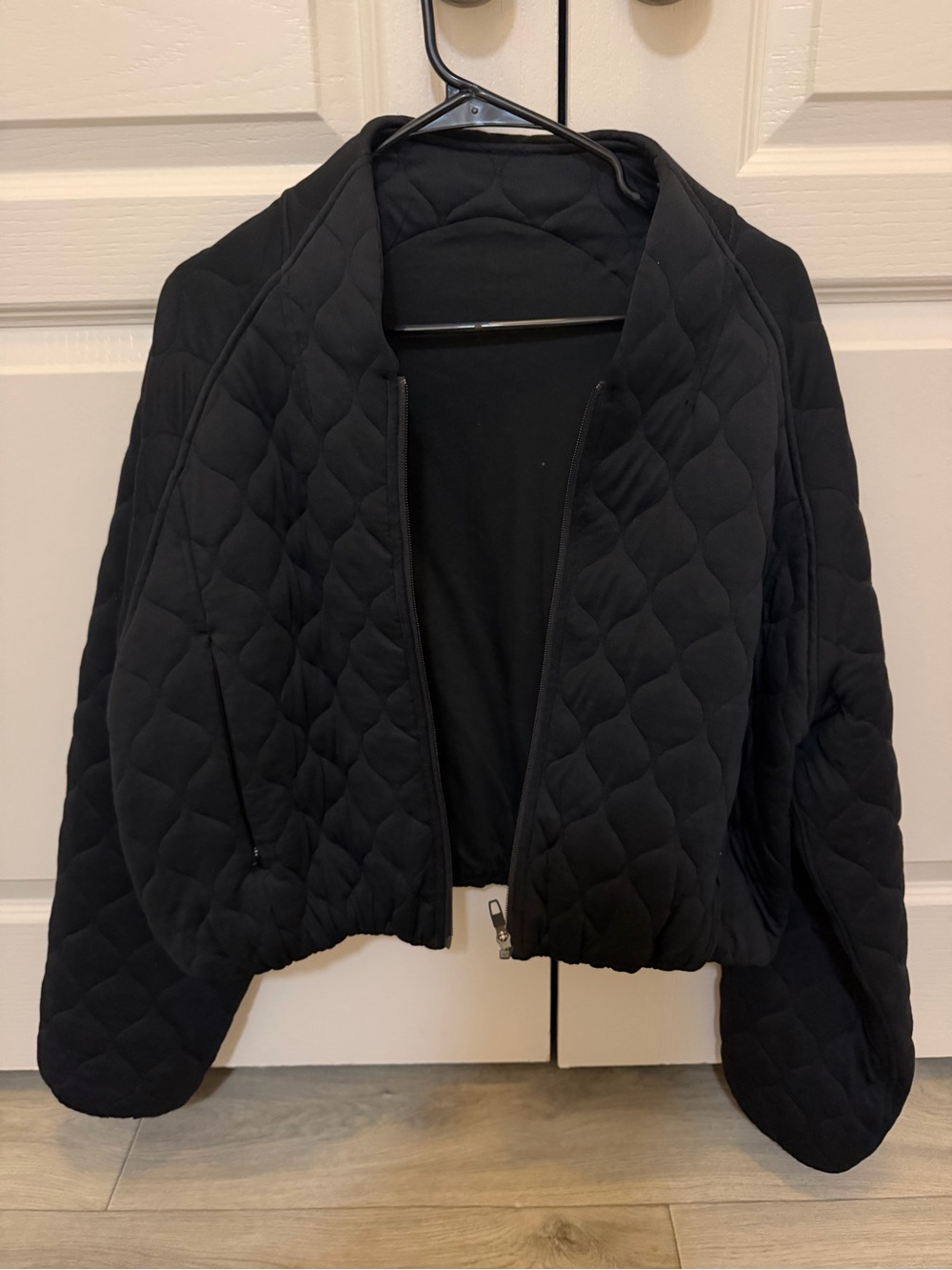 Lululemon Black Quilted Jacket